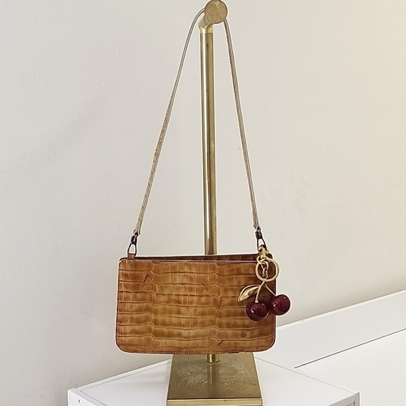 Furla Handbags - VTG FURLA Y2K  Crocs Soho/ Shoulder Bag
